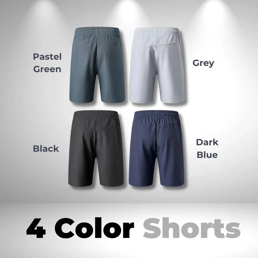 ComfortX™ Men’s Premium High-Quality Stretchable Shorts | Pack of 4